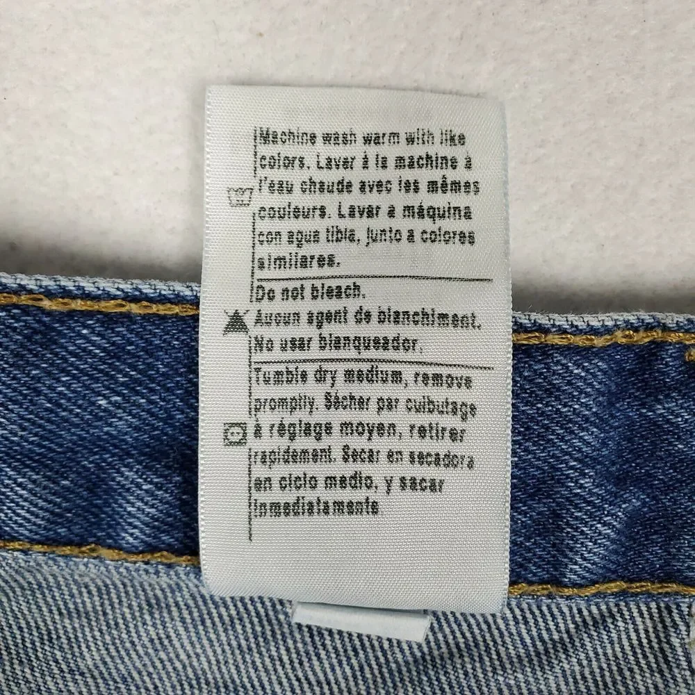 Carhartt Denim Blue‎ Jeans Mens Sz 44x30 B460 DVB Relaxed Fit Straight